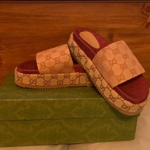 GUCCI platform slides.